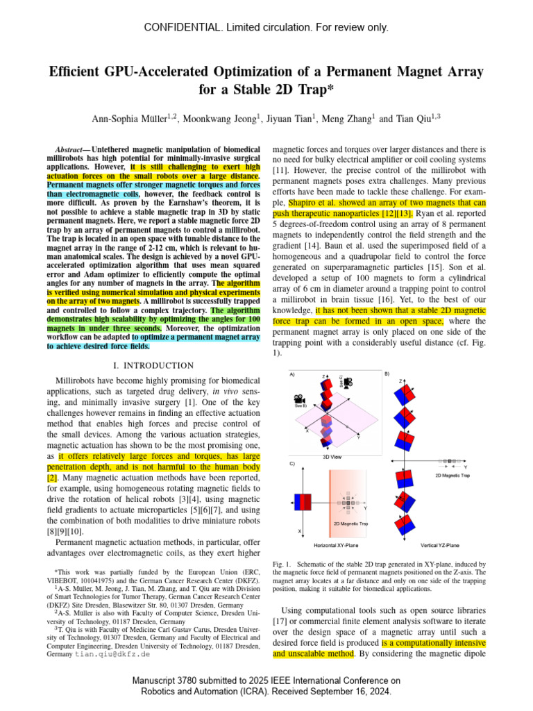 GPU-Optimized 2D Magnetic Trap Design | PDF | Mathematical Optimization ...