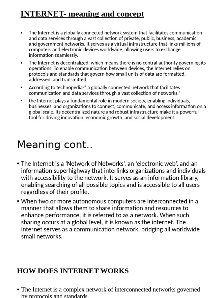 Understanding the Internet's Structure and Function | PDF | World Wide ...