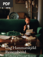 Dag Hammarskjöld Remembered