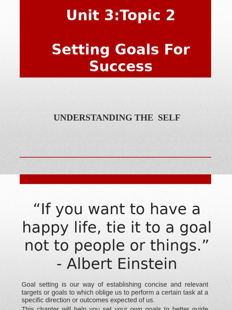 Goal Setting and Motivation Strategies | PDF | Motivational | Motivation
