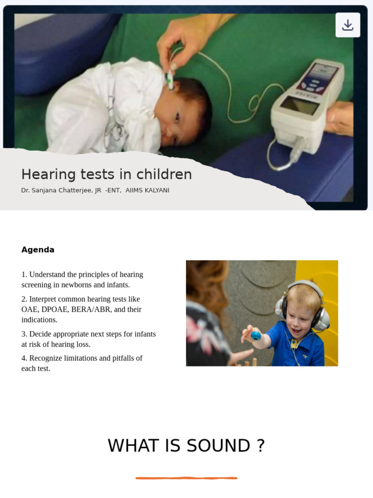 Case Scenario Based Hearing Evaluation - Audiometry | PDF | Signal To ...