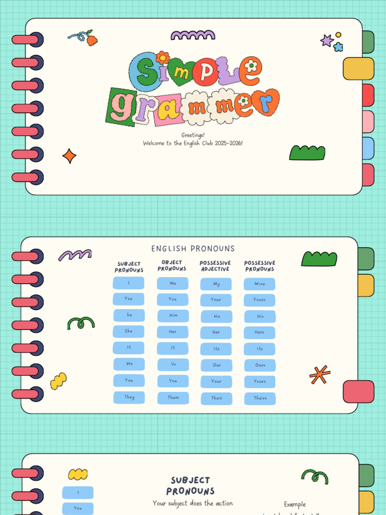 English Pronouns Guide 2025-2026 | PDF | Linguistic Morphology | Semantics