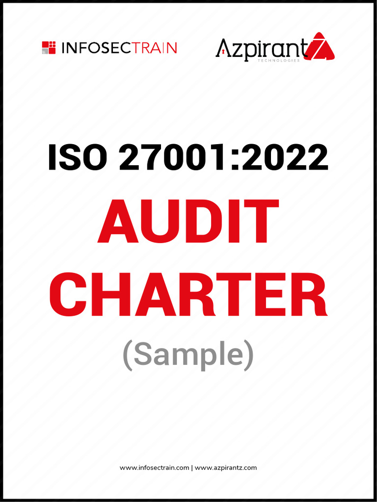 ISMS Audit Charter for ISO 27001:2022 | PDF | Audit | Information Security
