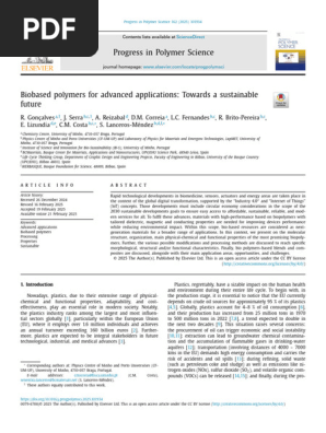 1 s2.0 S0079670025000139 Main | PDF | Plastic | Waste Management