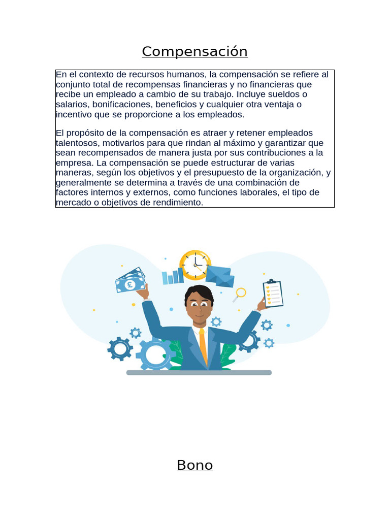 Guía sobre Compensación y Beneficios Laborales | PDF | Ciencias ...