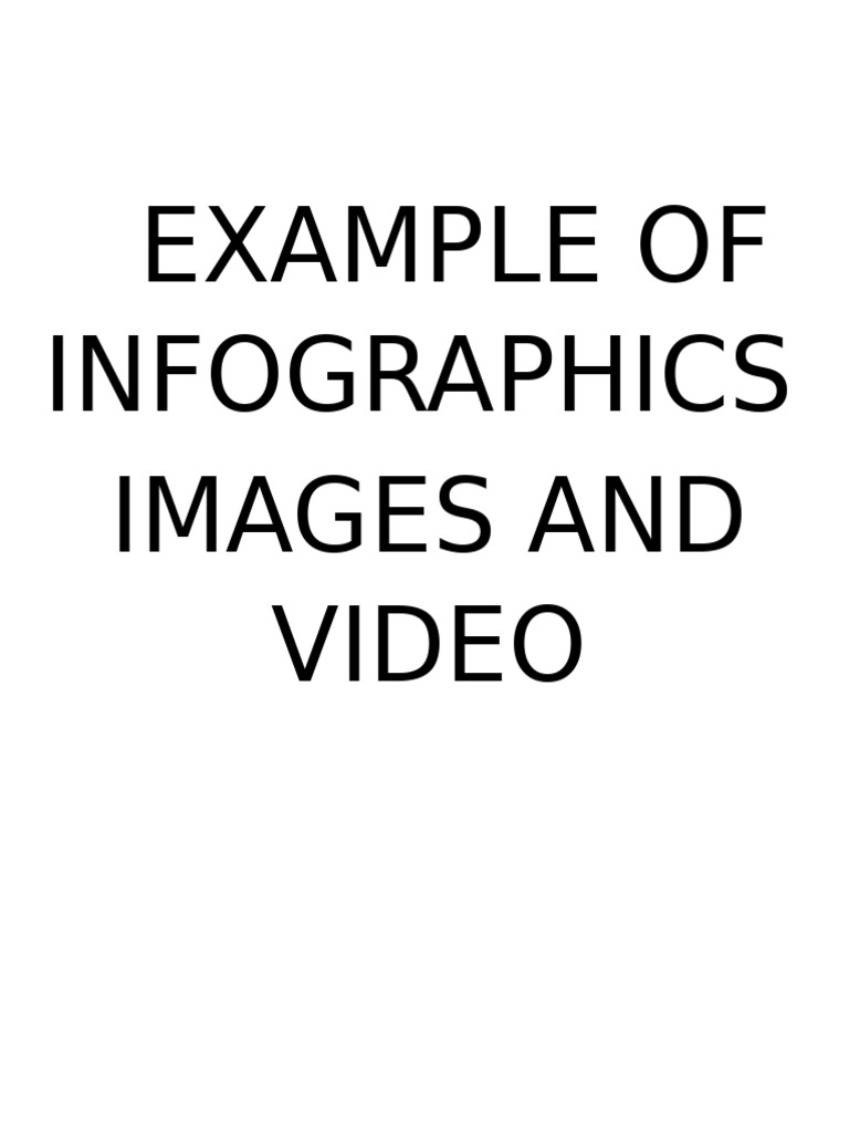 Example of Infographics | PDF
