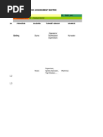 MIL-STD-882 Hazard Risk Matrix Guide | PDF | Risk | Safety
