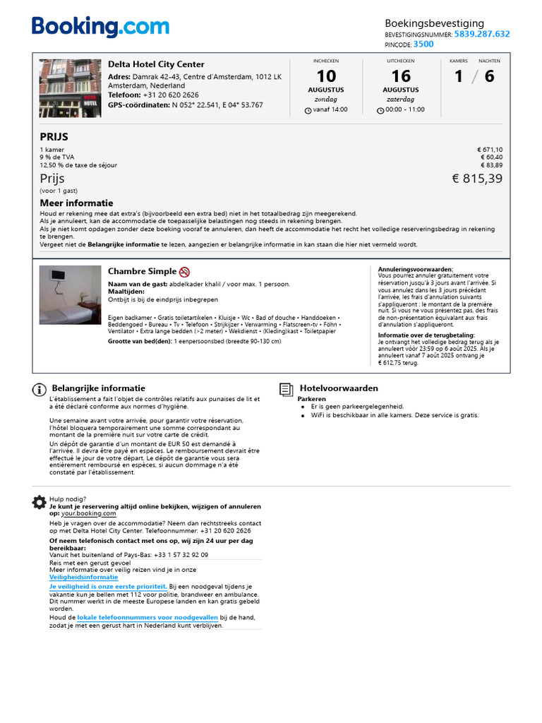 Hotel | PDF