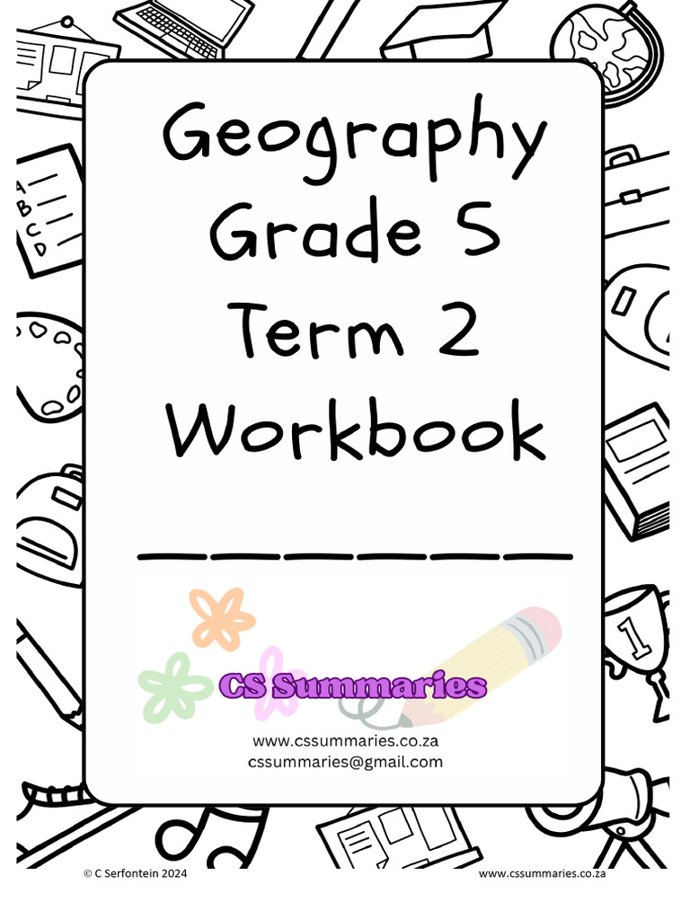 Grade 5 Geography: South Africa's Landforms | PDF | Environmental