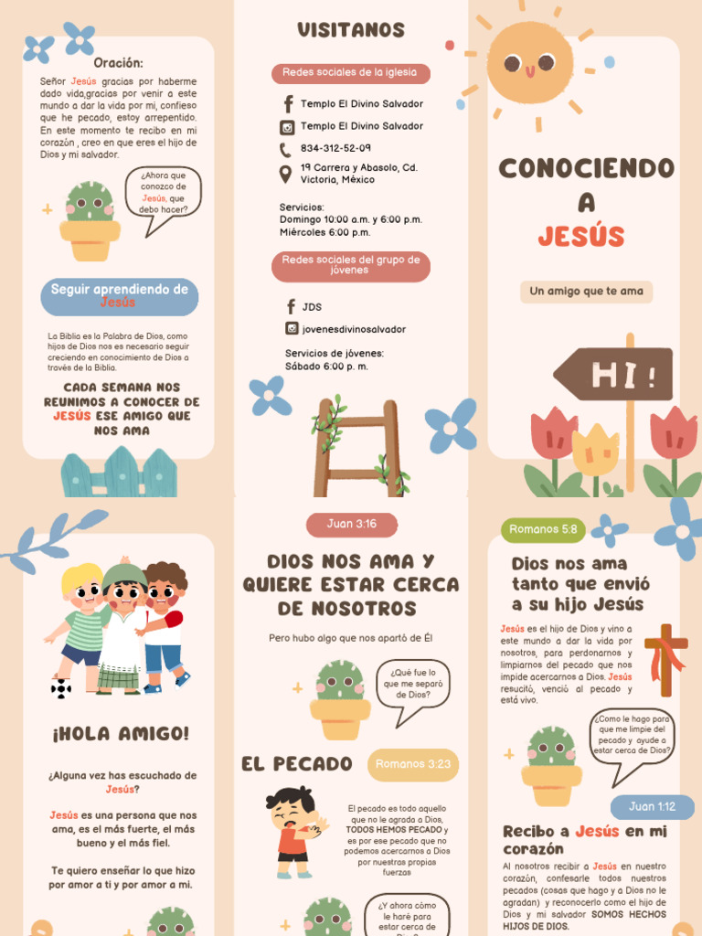 Conociendo a Jesús: Amor y Salvación | PDF | Pecado | Jesús