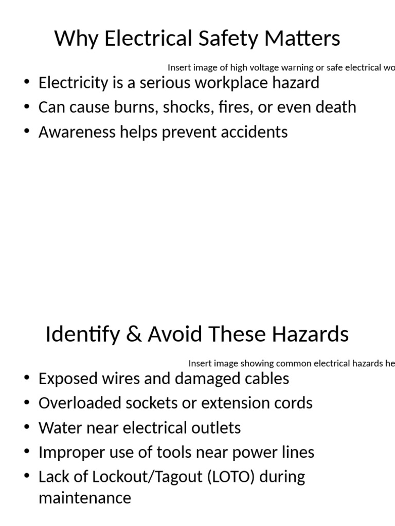 Essential Electrical Safety Guidelines | PDF