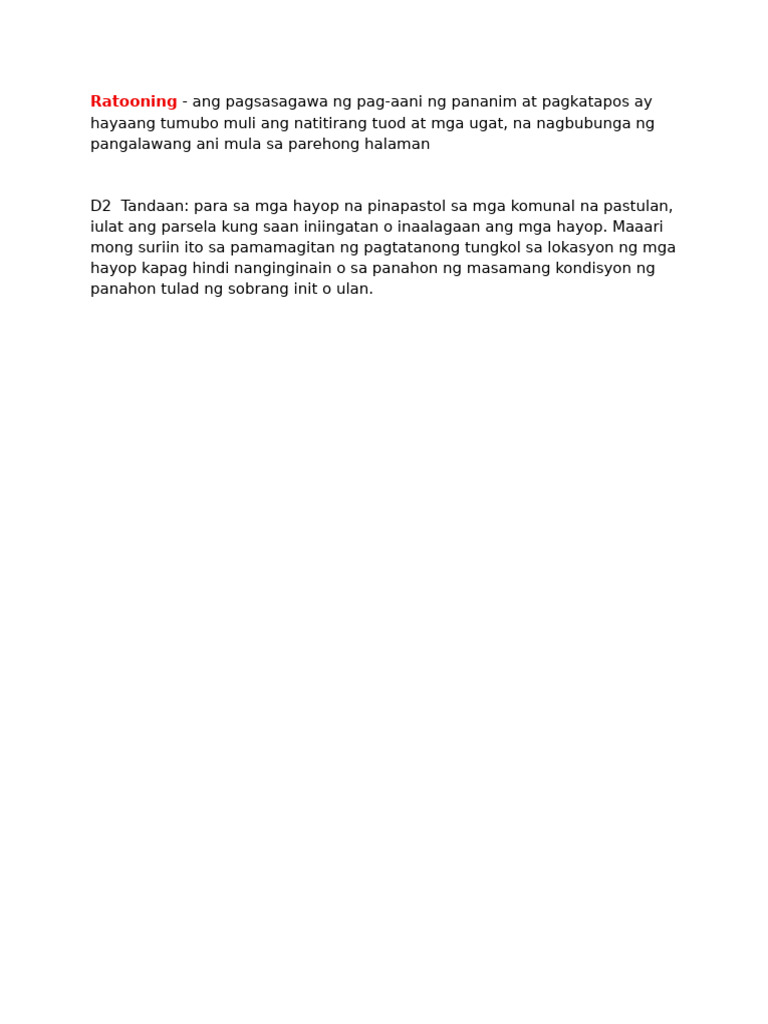Ratoon Ing | PDF