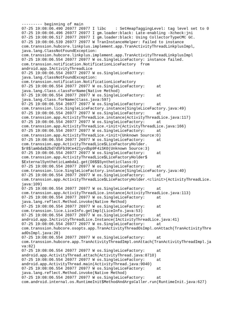 PUBGM Loader Initialization Logs | PDF | Java (Programming Language ...