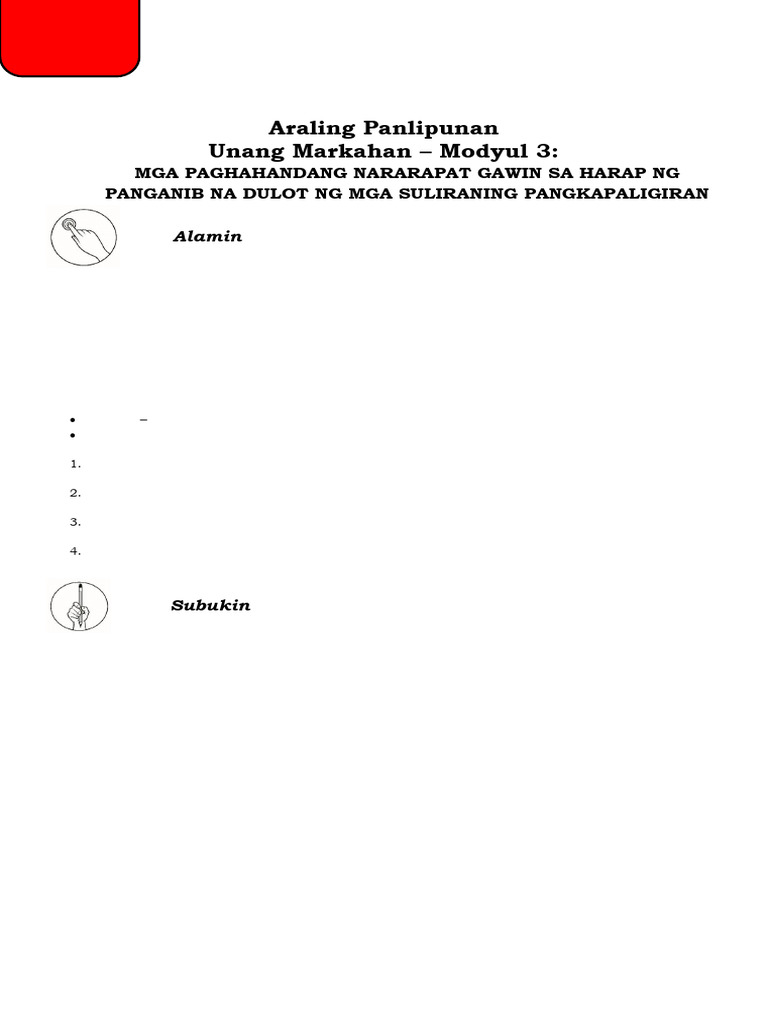 AP 10-Module 3-Week 4 | PDF