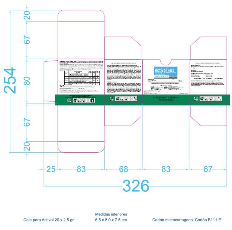 Activol 40 SG Caja 20x2.5g C | PDF