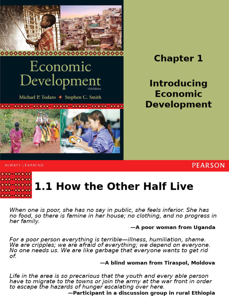 Understanding Economic Development | PDF | Millennium Development Goals ...