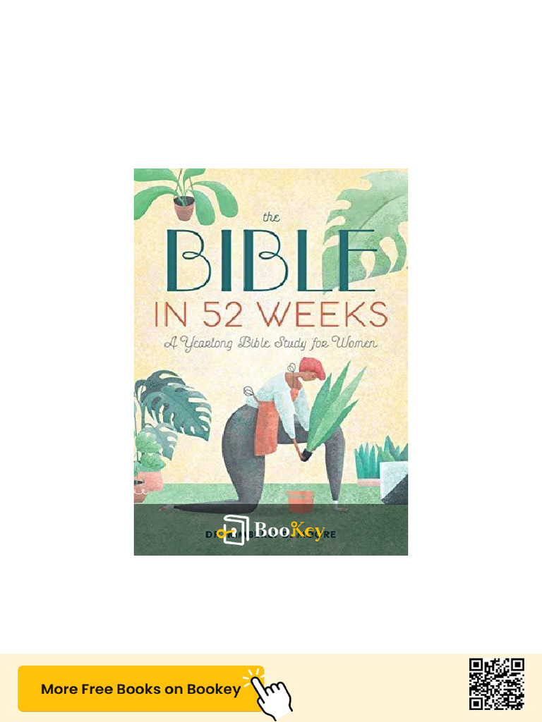 The Bible in 52 Weeks PDF Bible Book Of Genesis