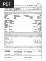 Sharjah Tenancy Agreement Template | PDF | Leasehold Estate | Renting