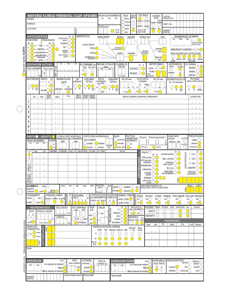Formato de Clap | PDF