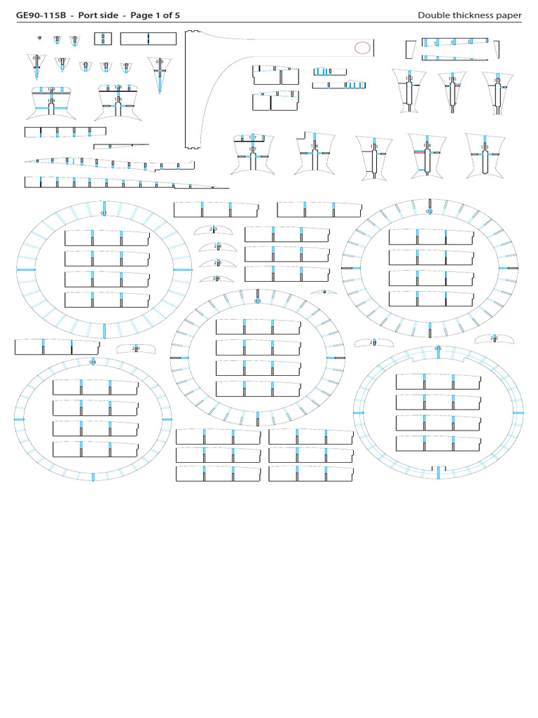 GE90-115B Aircraft Paper Specifications | PDF | Shipping | Navigation