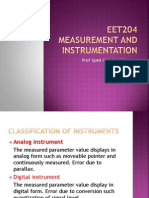 CHAPTER 1- Basic Concepts of Instrumentation and Measurement