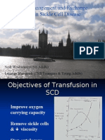 Transfusion Management and Exchange Transfusion in Sickle Cell Disease