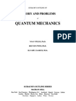 Theory and Problems of Quantum Mechanics