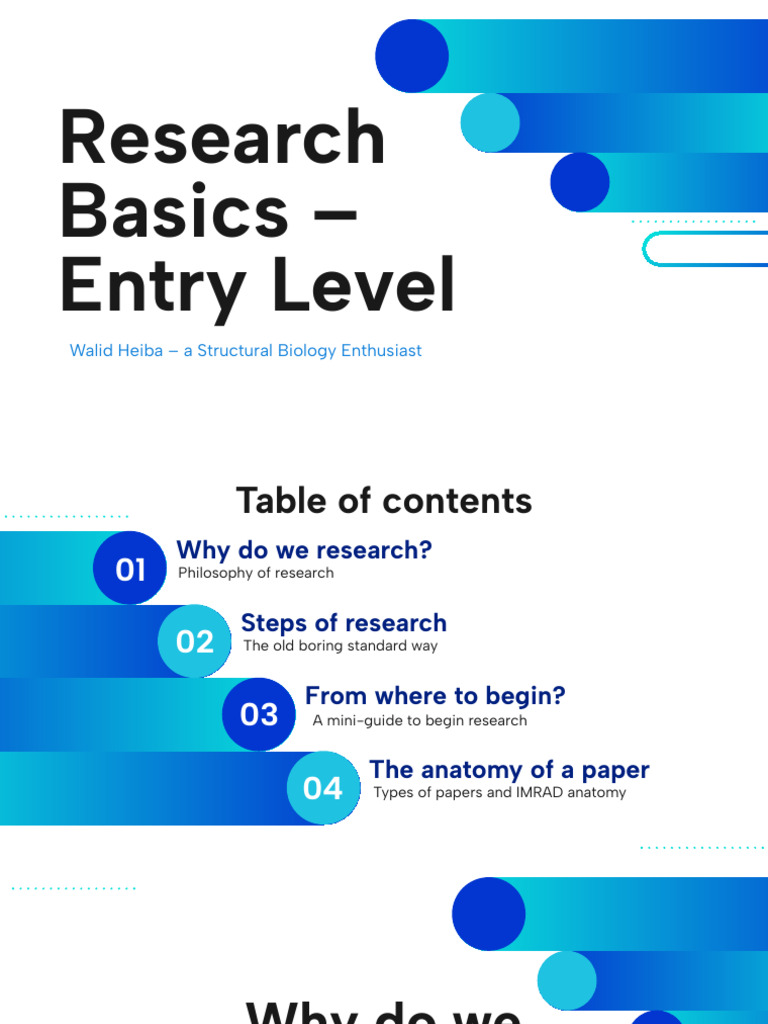 Research Basics for Beginners | PDF | Science
