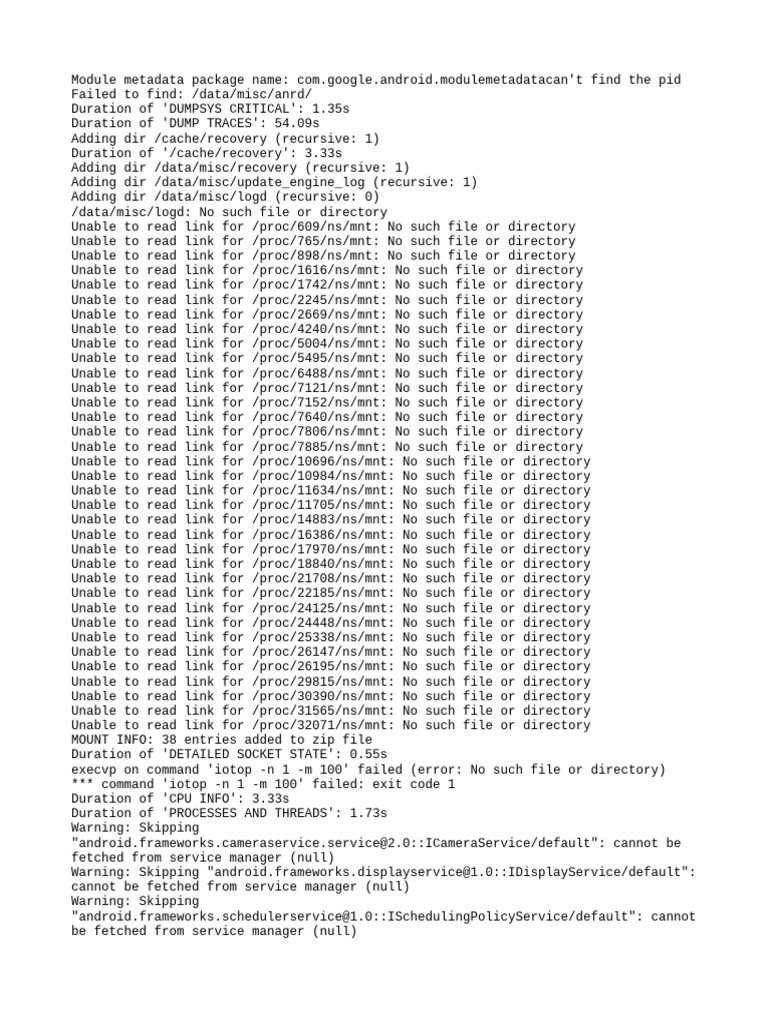 Bugreport X657 OP QP1A.190711.020 2023 06 16 21 55 53 Dumpstate - Log ...