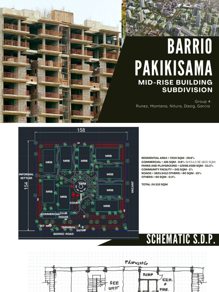 Barrio Mid-Rise Building Schematic Design | PDF