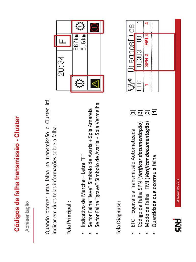 16-047 Códigos de Falha Transmissão Automatizada-1 | PDF