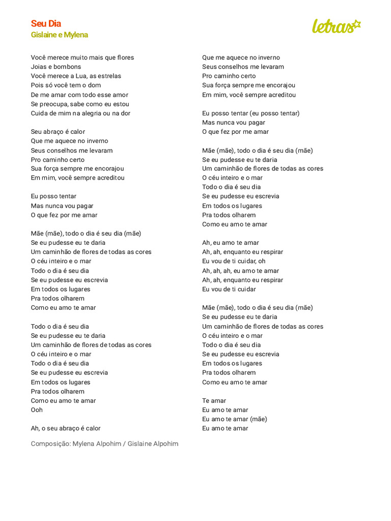 Letra de 