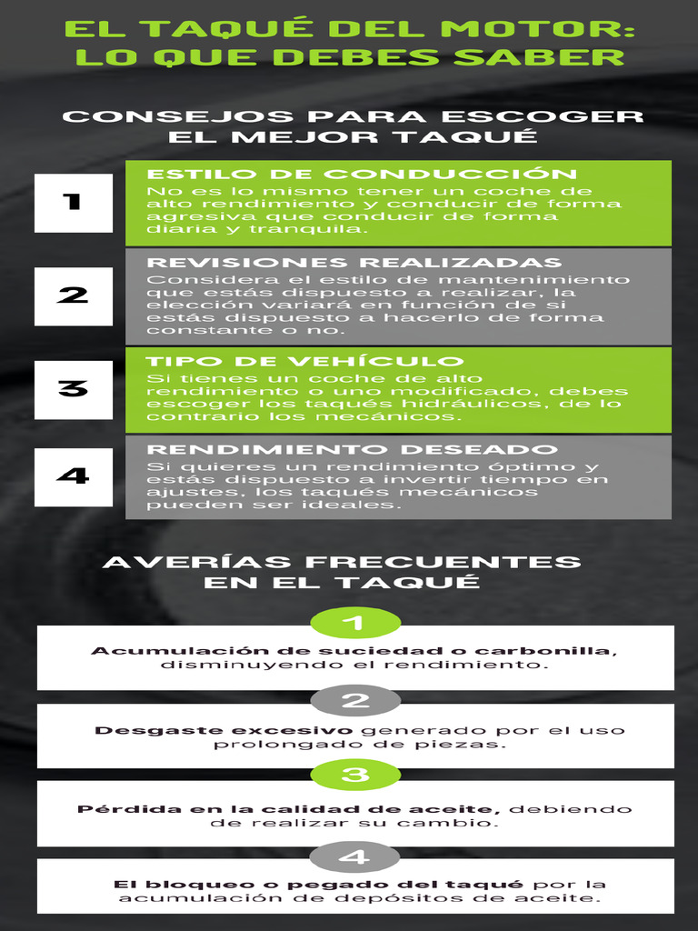 Todo Sobre El Taque Del Motor | PDF