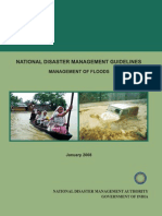 NDMA Guidelines On The Flood - Naresh Kadyan