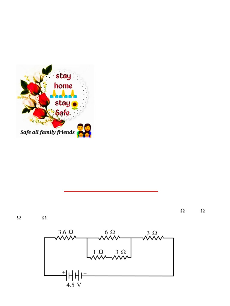 Class X Science Circuit Case Study | PDF