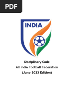 FIFA Disciplinary Code 2025 | PDF | Bankruptcy | Justice