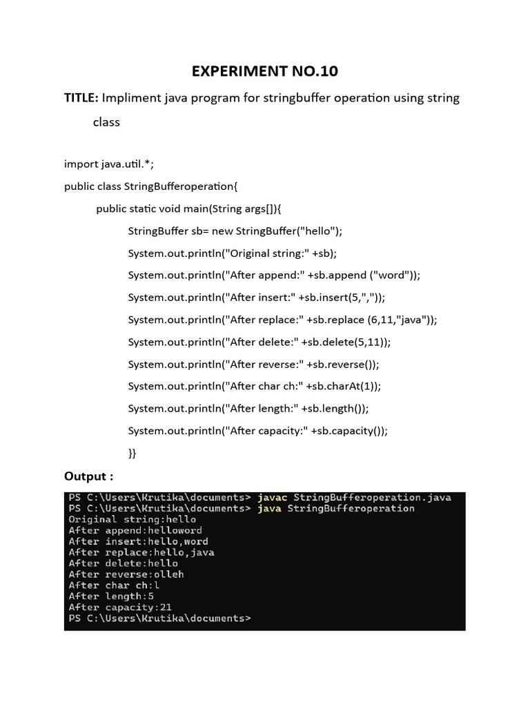Exp 10 | PDF