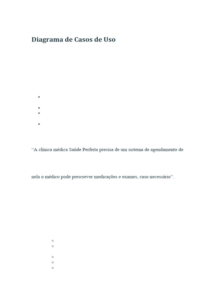 Diagrama de Casos de Uso: Guia Prático | PDF | Diagrama de caso de uso