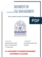 P.G. Department of Business Management FM University, Balasore