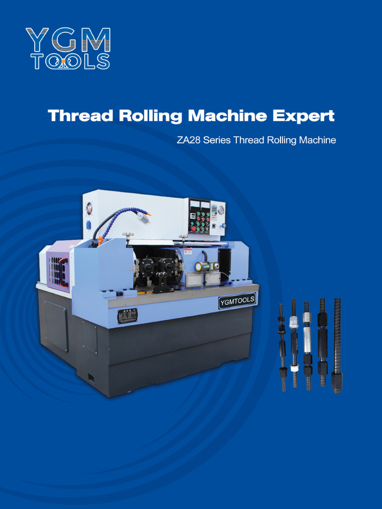 YGMTOOLS ZA28 Series Thread Rolling Machine | PDF