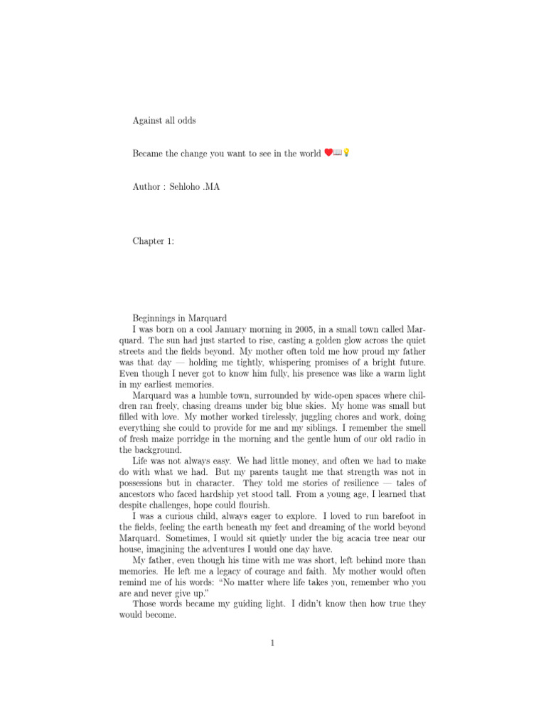 Untitled Document 1-Print | PDF | Dream