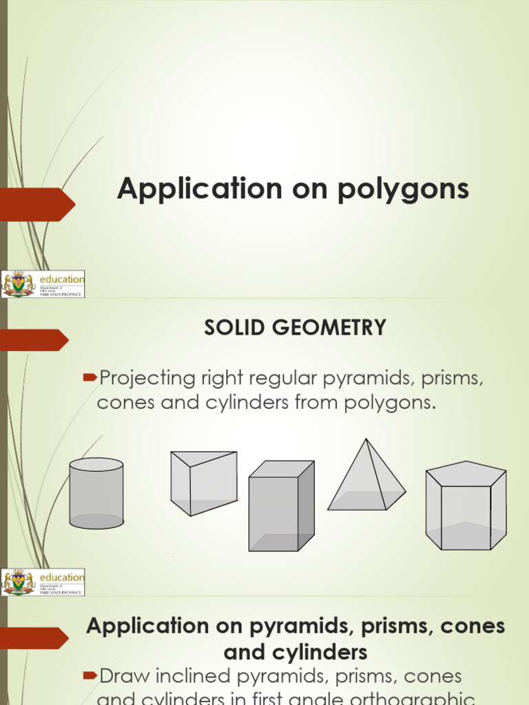 Orthographic Projections of Solids | PDF | Euclidean Geometry | Geometry
