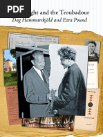 The Knight and the Troubadour – Dag Hammarskjöld and Ezra Pound
