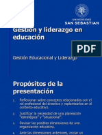 Gestión educativa y liderazgo