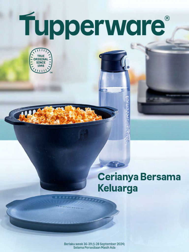 Resep Popcorn Kreatif dengan Tupperware | PDF