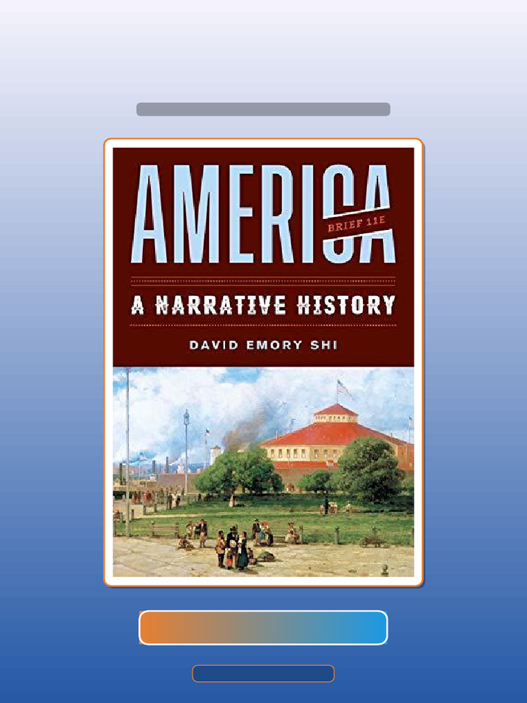 America A Narrative History Brief Eleventh Edition Vol OneVolume Ebook ...
