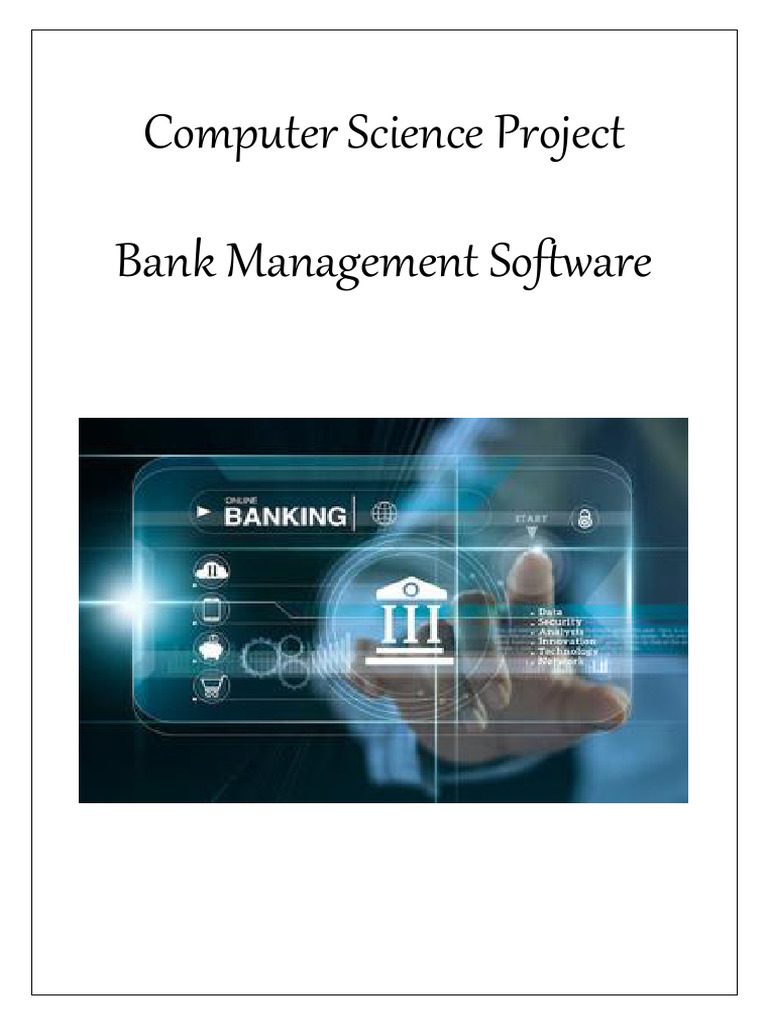 Bank Management System in Python | PDF | Databases | Database Transaction