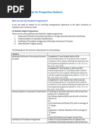ATU Admission Requirements and Courses | PDF | Engineering | Academic ...