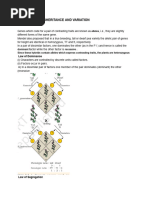 Principles of Inheritance and Variation NCERT | PDF | Genetics | Biology