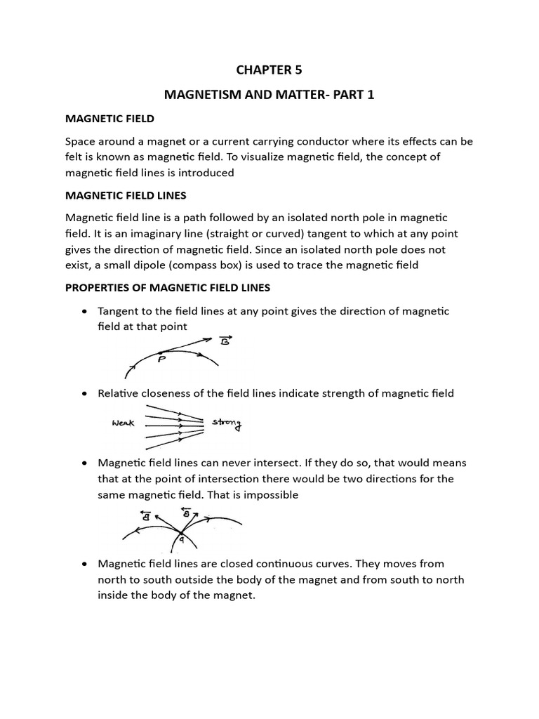 Understanding Magnetic Fields and Bar Magnets | PDF | Magnetic Field ...